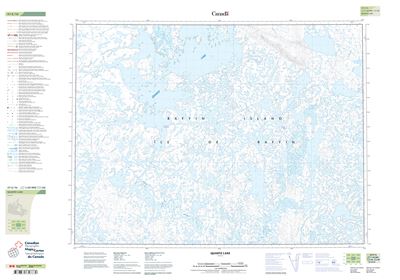 047E16 - QUARTZ LAKE - Topographic Map