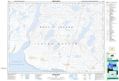 047F01 - WHYTE INLET - Topographic Map