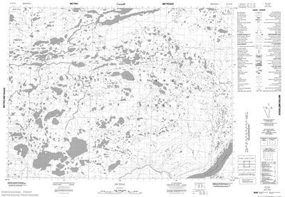 047F15 - NO TITLE - Topographic Map. Includes contour lines, water bodies, roads, population centers, treed areas, etc. Printed topo maps are great for recreational activities such as hiking, camping, biking or fishing. Topographic maps have lat and longs