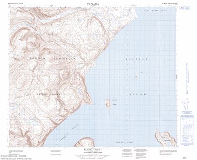 048A09 - ALFRED POINT - Topographic Map