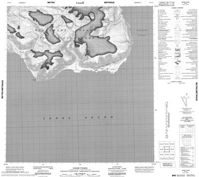 049A06 - GRISE FIORD - Topographic Map