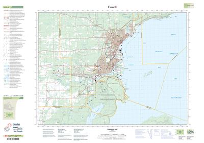 052A06 - THUNDER BAY - Topographic Map