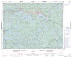 052F - DRYDEN - Topographic Map