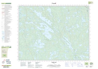 052F08 - STORMY LAKE - Topographic Map