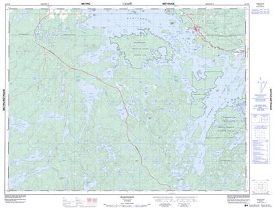 052F10 - WABIGOON - Topographic Map