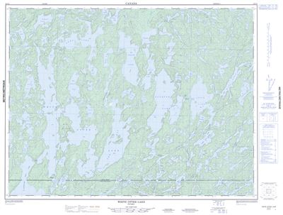 052G04 - WHITE OTTER LAKE - Topographic Map