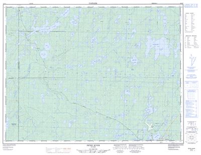052G07 - PETRY RIVER - Topographic Map