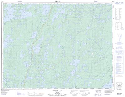 052G09 - EMPIRE LAKE - Topographic Map