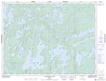 052G12 - MAMEIGWESS LAKE - Topographic Map