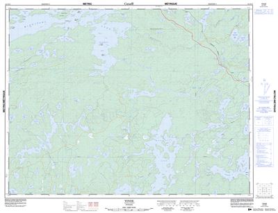 052G13 - YONDE - Topographic Map
