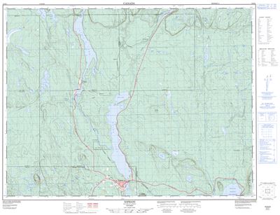 052H01 - NIPIGON - Topographic Map