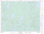 052H02 - SHILLABEER LAKE - Topographic Map