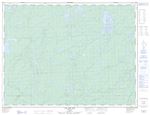 052H04 - LAC DES ILES - Topographic Map