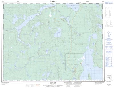052H14 - GULL BAY - Topographic Map