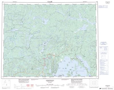 052I - ARMSTRONG - Topographic Map