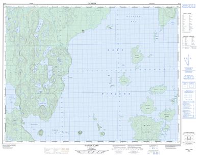 052I02 - CASTLE LAKE - Topographic Map