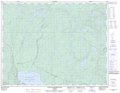 052I08 - LAMAUNE - Topographic Map