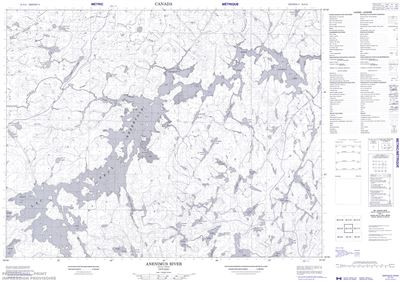 052J12 - ANENIMUS RIVER - Topographic Map
