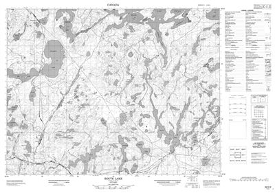 052K02 - ROUTE LAKE - Topographic Map