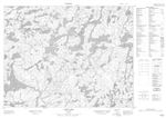 052K03 - CLIFF LAKE - Topographic Map