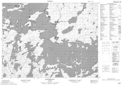 052K07 - MCINTYRE BAY - Topographic Map