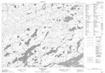 052K09 - WAPESI LAKE - Topographic Map