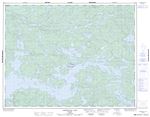 052L07 - UMFREVILLE LAKE - Topographic Map