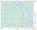 052L13 - MANIGOTAGAN LAKE - Topographic Map