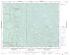 052M - CARROLL LAKE - Topographic Map