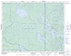 052M03 - AIKENS LAKE - Topographic Map