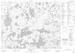 052M07 - SABOURIN LAKE - Topographic Map