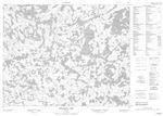 052M10 - SPOONBILL LAKE - Topographic Map