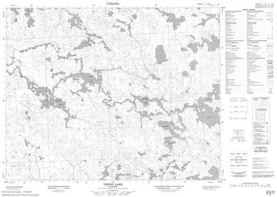 052M13 - VIKING LAKE - Topographic Map