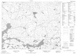 052N13 - BERENS LAKE - Topographic Map