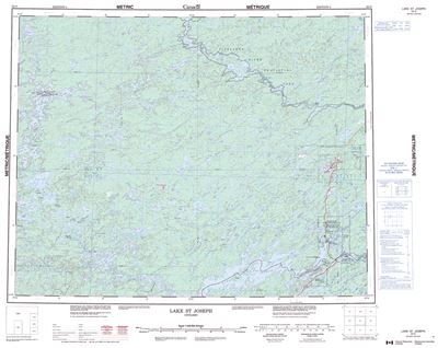 052O - LAKE ST JOSEPH - Topographic Map