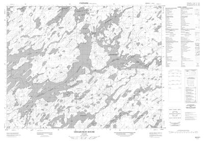 052O01 - OSNABURGH HOUSE - Topographic Map