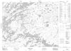 052O03 - BAMAJI LAKE - Topographic Map