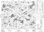 052O06 - OBASKAKA LAKE - Topographic Map