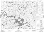 052O15 - OTOONABEE LAKE - Topographic Map