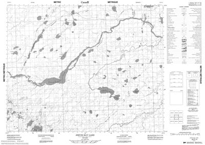052P14 - JERVIS BAY LAKE - Topographic Map