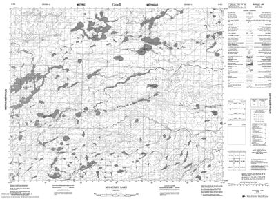 053B04 - MCCAULEY LAKE - Topographic Map