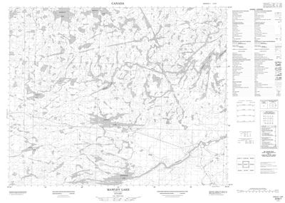 053B07 - MAWLEY LAKE - Topographic Map