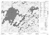 053B14 - WEAGAMOW LAKE - Topographic Map