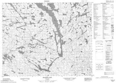 053C04 - MCINNES LAKE - Topographic Map