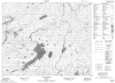 053C09 - MCCOY RIVER - Topographic Map