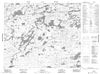 053E14 - DOBBS LAKE - Topographic Map