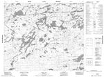 053E14 - DOBBS LAKE - Topographic Map