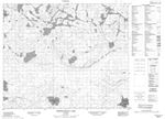 053F06 - PEEKWACHANA LAKE - Topographic Map