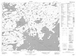 053G16 - MISIKEYASK LAKE - Topographic Map