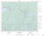 053H - ASHEWEIG RIVER - Topographic Map